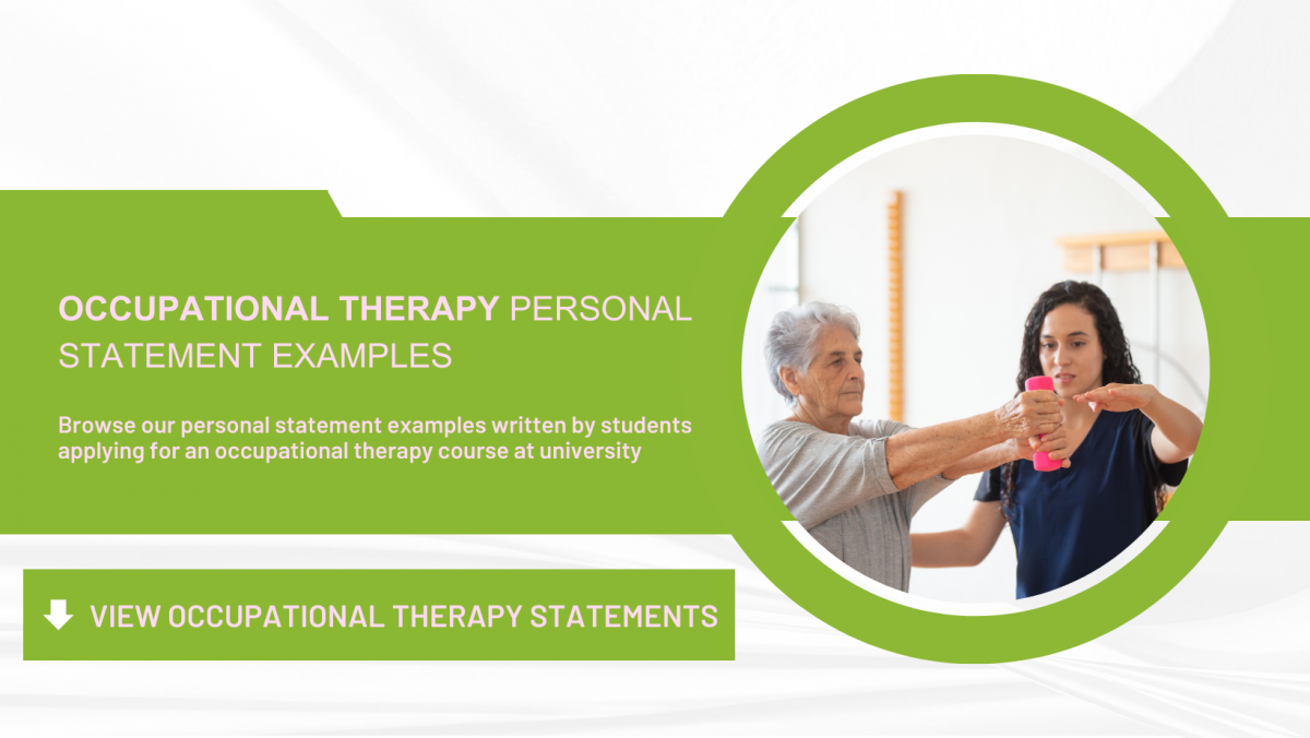 msc occupational therapy personal statement